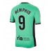 Atletico Madrid Memphis Depay #9 Kopio Kolmas Pelipaita 2023-24 Lyhyet Hihat